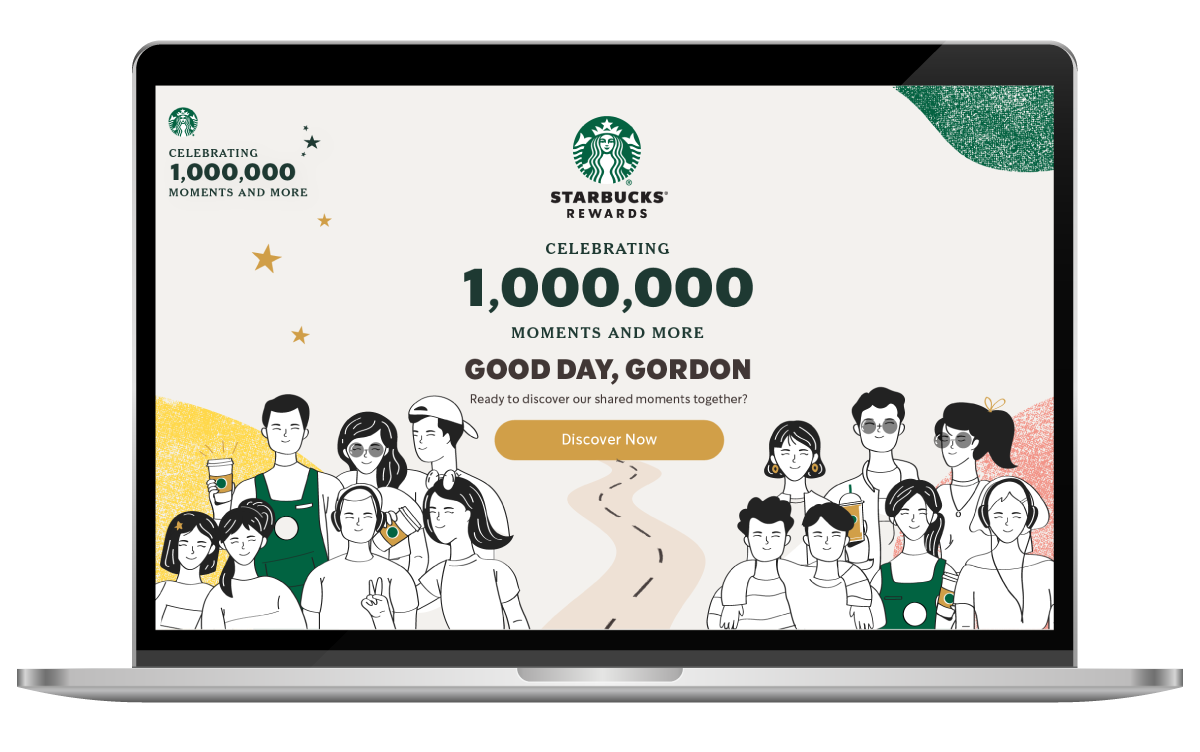 Starbucks One Million Members